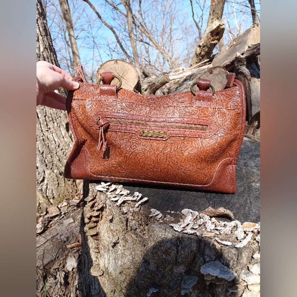 Frye & Co Tooled Leather Purse